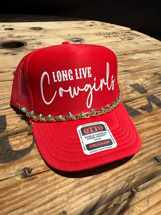 Long Live Cowgirls Trucker hat